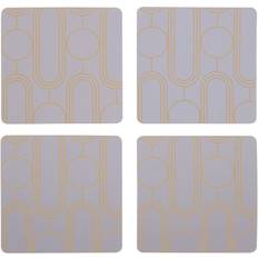 Premier Housewares Maison Frosted Deco Coaster 4pcs