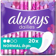 Päivittäissuojat Always Daily Fresh Normal Wrapped Panty Liners