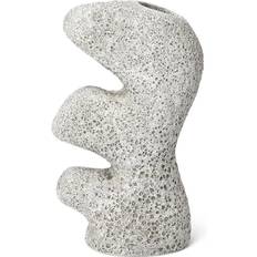 Grau Vasen Ferm Living Yara small Vase