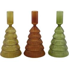 Glass Candlesticks Ivyline Willow Tree Holders 3 Candlestick