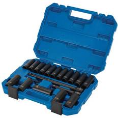 Impact socket set Draper HI-TORQ Metric Deep Impact Head Socket Wrench