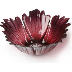 Glasbruk Fleur Ø19 cm Rødrosa Lille
