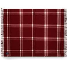 Lexington Coperte Lexington Checked Recycled Wool Blankets White