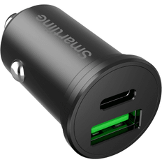 SmartLine Batterier & Laddbart SmartLine Dual Billaddare PD 45W Svart