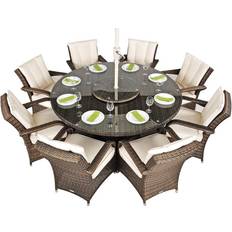 Garden & Outdoor Furniture Round, 165 Ultra Stylish Arizona Patio Dining Set