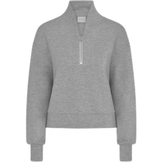 Varley Davidson Sweat - Light Grey Marl