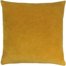 Furn Solo Cotton Velvet Cushion Cover Yellow (45x)