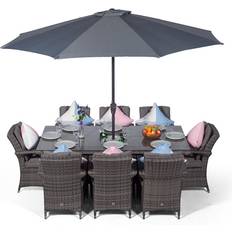 Oak Furniture King Arizona Large Patio Dining Set