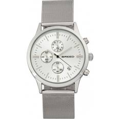 Breed Espinosa Chronograph Mesh-Bracelet with Date