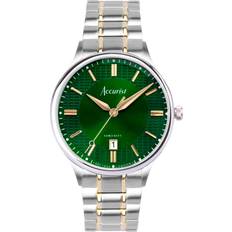 Accurist Ure Accurist Classic 73007 Man 37 mm Analog Kvarts Green 20 mm