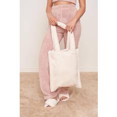 OHS Super Soft Faux Fur Tote Shopping Carrier Reusable Bag