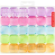 Arancione Stampi per Ghiaccio Kikkerland Reusable Ice Cube Tray