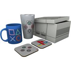 GB Eye Playstation Gift Set Glass Mug 2 Coasters