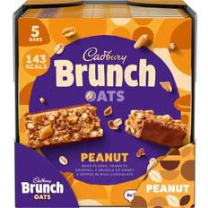 Cadbury Bars Cadbury Brunch Oats Peanut Bars Pack of 5 Box