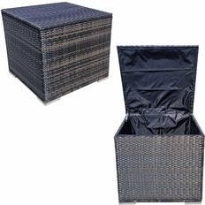 Furniture One Rattan Garden Box With Lid 707060CM Outdoor Lounge Set