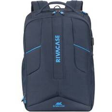 Resistente al agua Bolsos para Computadora Rivacase Gaming-Rucksack "Borneo" 17,3" 7861 dark blue