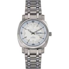 White Stealth Bracelet w/Day/Date