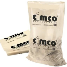 Cimco 145000 Sacchetto Per Rifiuti 40 L Pellicola LDPE 0.15 mm 500 mm x 800 mm Trasparente (Lattiginoso)