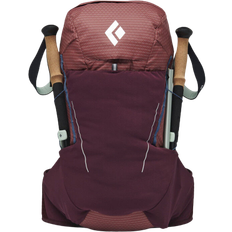 Chest Strap Hiking Backpacks Black Diamond Women's Pursuit 30 Backpack - Cherrywood/Ink Blue