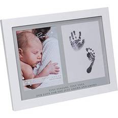 Hand- & Fußabdrücke Bambino unisex photo frame inkless baby hand and footprint