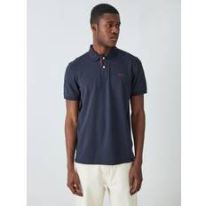 Blau Poloshirts Gant Regular Fit Poloshirt - Baumwoll