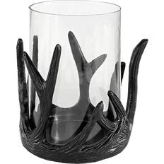 Antler Lanterne Stor Sort