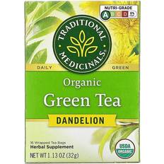 Traditional Medicinals Organic Green Tea Dandelion 1.1oz 16