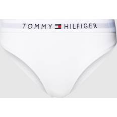 Tommy Hilfiger Baumwolle Slips Tommy Hilfiger Klassischer Damenslip UW0UW04145 Weiß