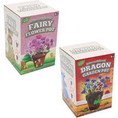 Grafix Grow and Paint Your Own Garden Flower Pot With Seeds Fairy