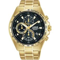 Lorus Men's Gold Tone Bracelet Watch RM358HX9