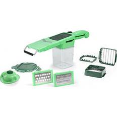 Affettatrici di Verdure Genius Nicer Dicer Quick Professional per in Plastica Verde Affettatrice di Verdure