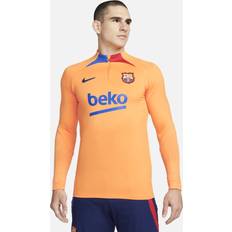 FC Barcelona T-shirts Nike Trainingsoberteil FC Barcelone Strike 2021/22 Orange