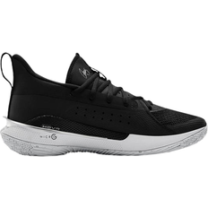 Under Armour Textile Basketball Shoes Under Armour Team Curry 7 M - Black/White/Metallic Silver