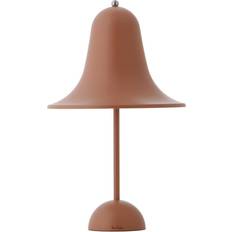 Pantop portable bordlampe Verpan Pantop Portable Matt Terracotta Bordlampe 30cm