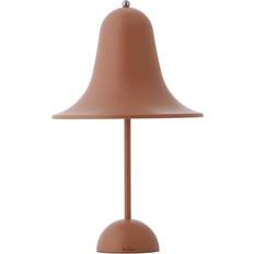 Verpan Pantop Portable Matt Terracotta Table Lamp 11.8"