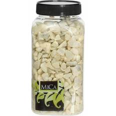 Beige Gießen Mica Decorations Murmeln hellgelb 1 Kilogramm Flasche