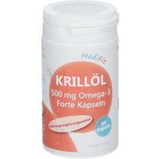 Omega3 forte Krillöl 500 mg Omega-3 Forte Kapseln