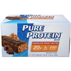 Protein Bars Pure Protein Pure Protein Bar Chocolate Peanut Butter 6 Bar