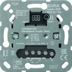 Gira Wanddimmer Gira 540200 S3000 Uni-LED-Dimmeins Komfort 2f