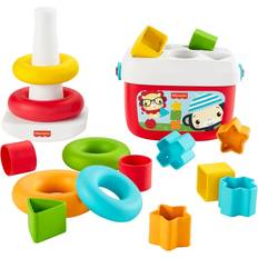 FSC (The Forest Stewardship Council) Baby Toys Fisher Price Baby's First Blocks & Rock a Stack