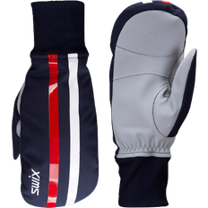 Kyllä - Sininen Lapaset Swix Blizzard Heritage Mitt - Dark Navy