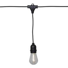 Star Trading String Black Ljusslinga 10 Lampor
