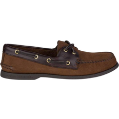 Laced - Men Boat Shoes Sperry Authentic Original - Brown Buck