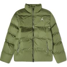 Abbigliamento Nike Jordan Essentials Men's Poly Puffer Jacket - Sky J Light Olive/White