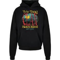 Mister Tee Wu Tang Staten Island tung oversize huvtröja sweatshirt med huva, svart