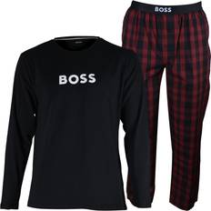 HUGO BOSS Herre Pyjamasser HUGO BOSS Regular-fit pyjamas with contrast logos