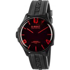 U-Boat Darkmoon 44 Red Glass PVD