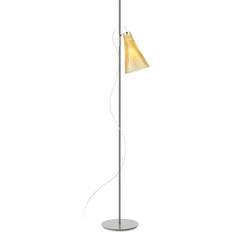 Kartell Lampes sur Pied Kartell K-Lux Lampadaire Diffuseur Jaune Paille / Structure Grise Lampe sur Pied