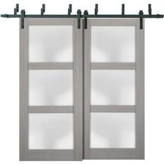 Sliding Closet Frosted Interior Door Clear Glass R (x)