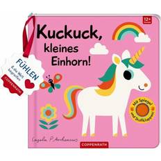 Libros de Actividades Coppenrath Mein Filz-Fühlbuch Kuckuck, kleines Einhorn!